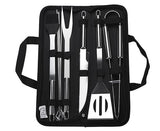 10 pieces of barbecue tools outdoor baking utensils - Minihomy