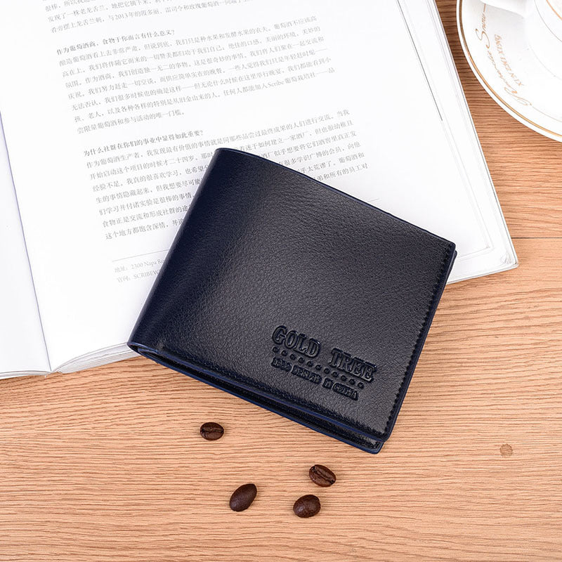 Men's Short Wallet Card Holder Change Cash Organizer Card Holder - Minihomy