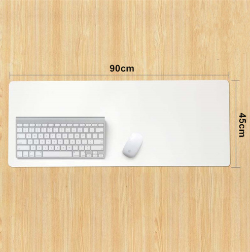 Oversized Laptop Keyboard Desk Pad: Premium PU Leather Surface - Minihomy