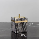 Marble Light Luxury Bathroom Wash Set Simple Five-piece Set - Minihomy