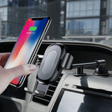 Gravity Bracket Wireless Charging Car Two-in-one Wireless Charging Bracket Charger - Minihomy