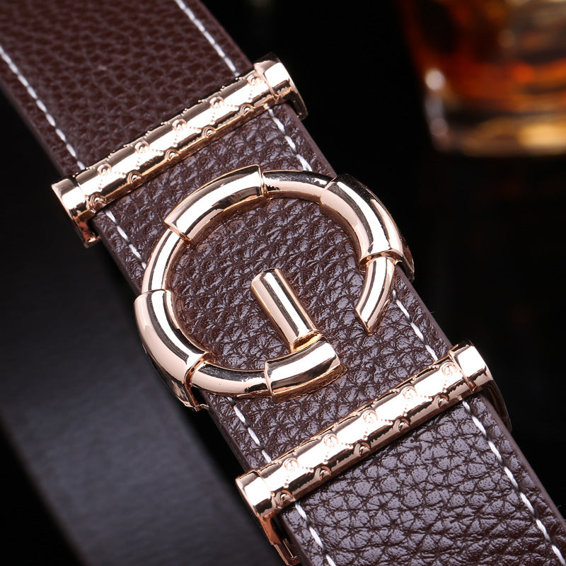 G buckle Ladies luxury belts - Minihomy