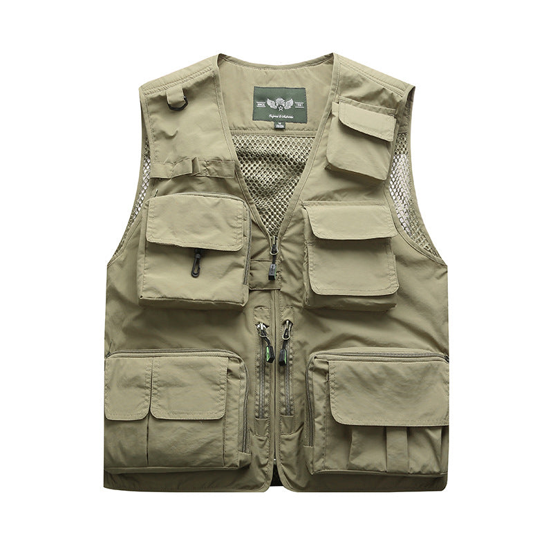 Multi-pocket fishing vest - Minihomy