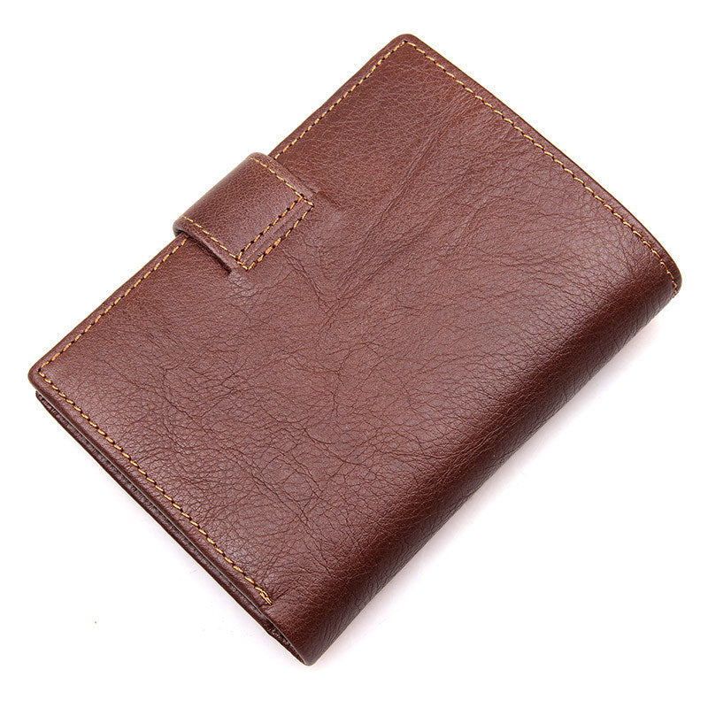 Leather Men's Wallet - Minihomy