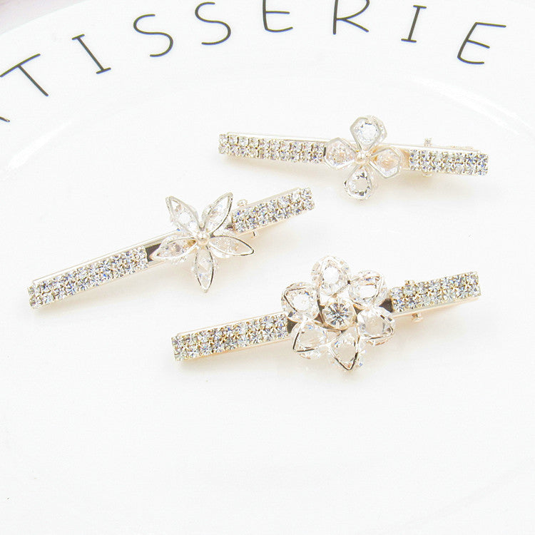 Hair Accessories Rhinestone Bangs Clip - Minihomy