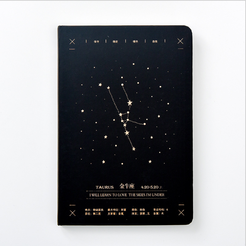 High-quality zodiac sign notebook - Minihomy