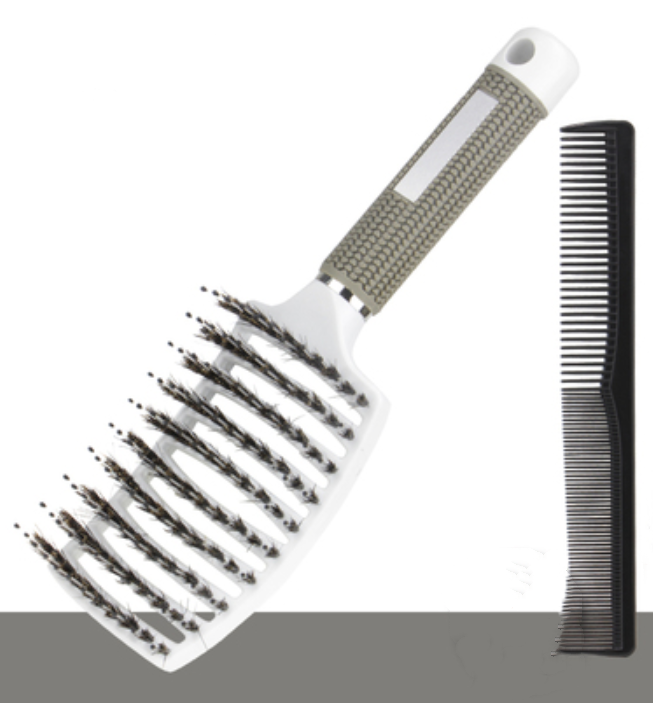 Curved Vented Styling Hairbrush - Minihomy