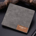 Men's short wallet day Korean version of the ancient youth wallet leather - Minihomy