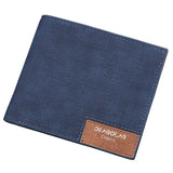 Men's short wallet day Korean version of the ancient youth wallet leather - Minihomy