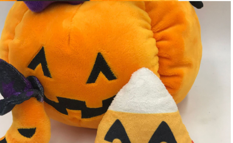 Halloween Hat Pumpkin Pillow Plush Toy - Minihomy