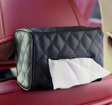 Sun visor chair back-mounted car interior tissue box creative car supplies paper towel set