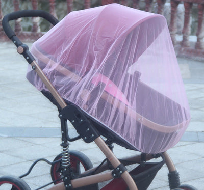 Increase baby stroller nets Baby stroller encryption full cover nets General dustproof and anti-mosquito - Minihomy