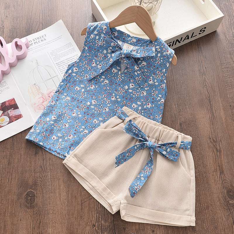 Chiffon Sling Two-piece Suit Cool Girl Suit With Hat - Minihomy