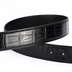 Leather Belt Belly Smooth Buckle  Single Belt Man Business Leisurebelt - Minihomy