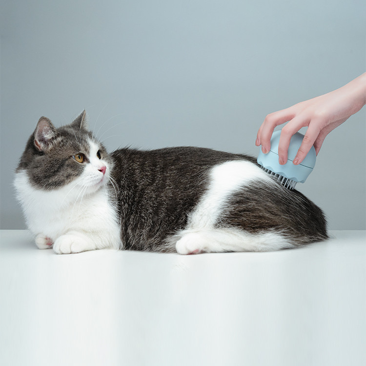 Floating Massage Pet Needle Comb Cat Hair Cleaner - Minihomy