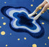 Cloud Art Blue Special Shaped Bedroom Bedside Carpet - Minihomy