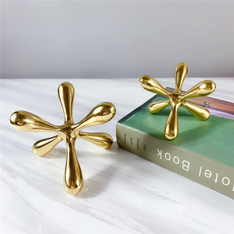 Modern Minimalist Creative Pure Copper Paperweight Book Ornaments - Minihomy