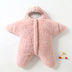 Newborn Baby Starfish Sleeping Bag - Lamb Velvet, Thick Cotton, Perfect for Winter Outings - Male and Female Babies - Minihomy