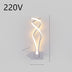 Led wall lamp nordic minimalist bedroom bedside lamp - Minihomy