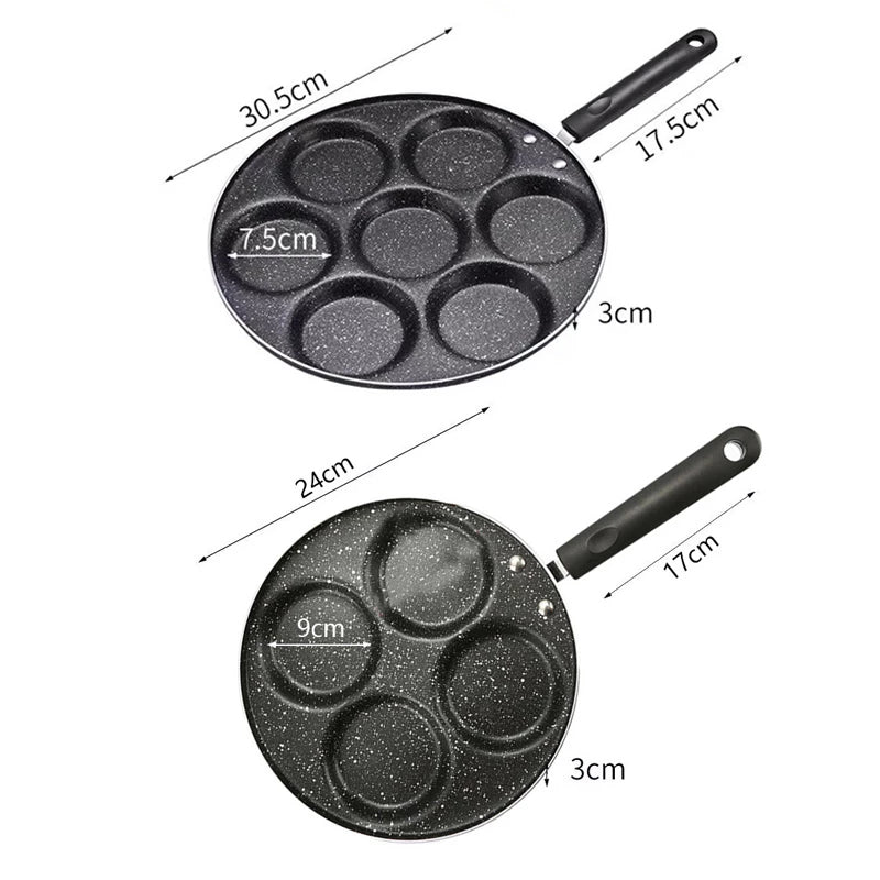 Non-stick pan fried mini egg pot - Minihomy