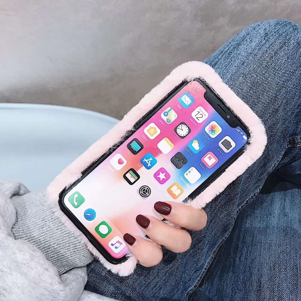 Luxury Plush iPhone Cases - Minihomy