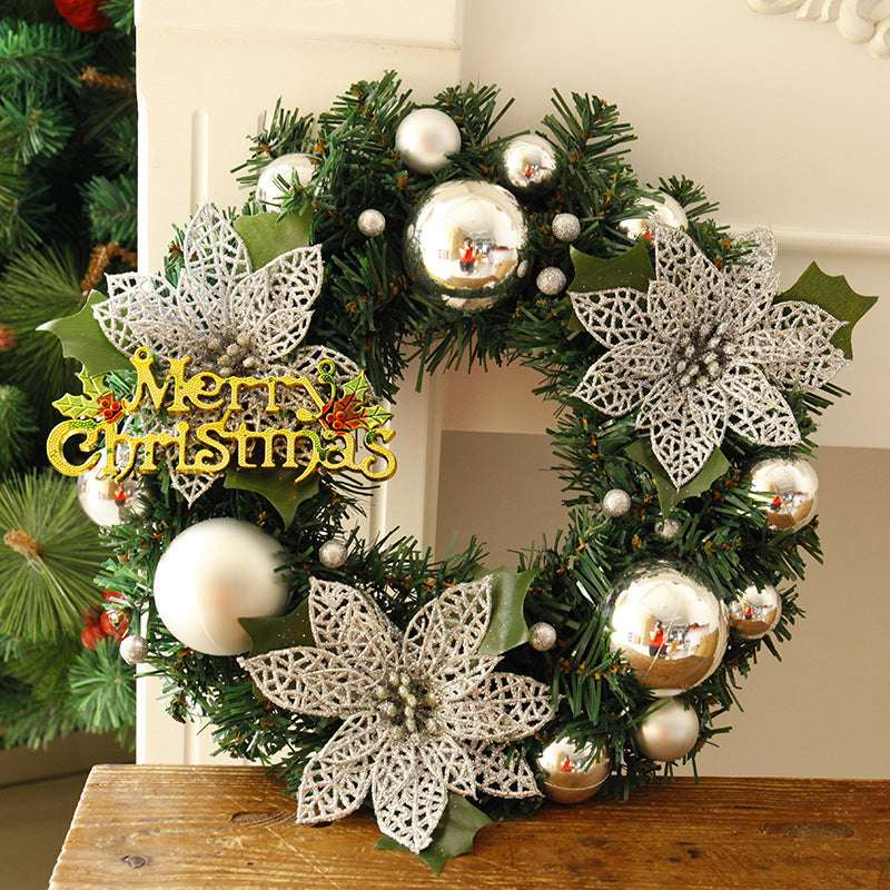 Christmas Wreath Home Decor For Home Garden Decorations - Minihomy