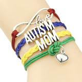 Autistic Patients Monogram Braided Bracelet - Minihomy