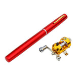 1 meters foreign trade Mini fishing rod, cross border Amazon WISH portable pen fishing rod Fishing Rod A - Minihomy