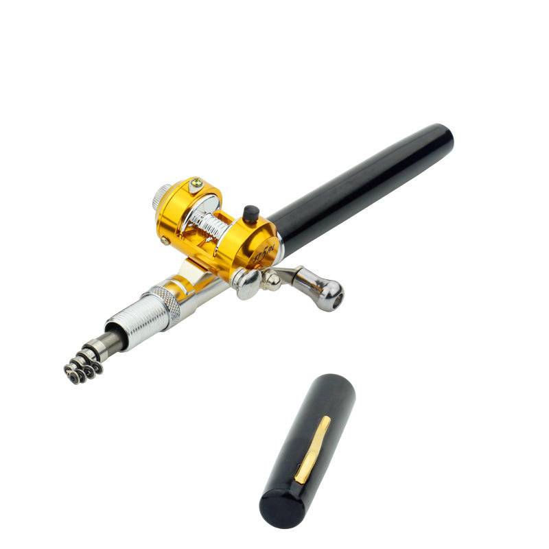 1 meters foreign trade Mini fishing rod, cross border Amazon WISH portable pen fishing rod Fishing Rod A - Minihomy