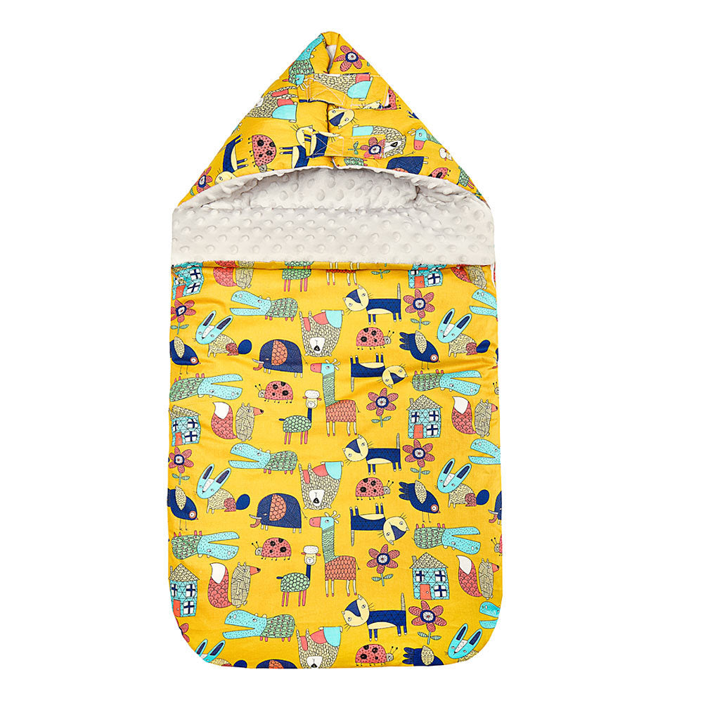 Baby Cotton Beanie Blanket Sleeping Bag - Minihomy