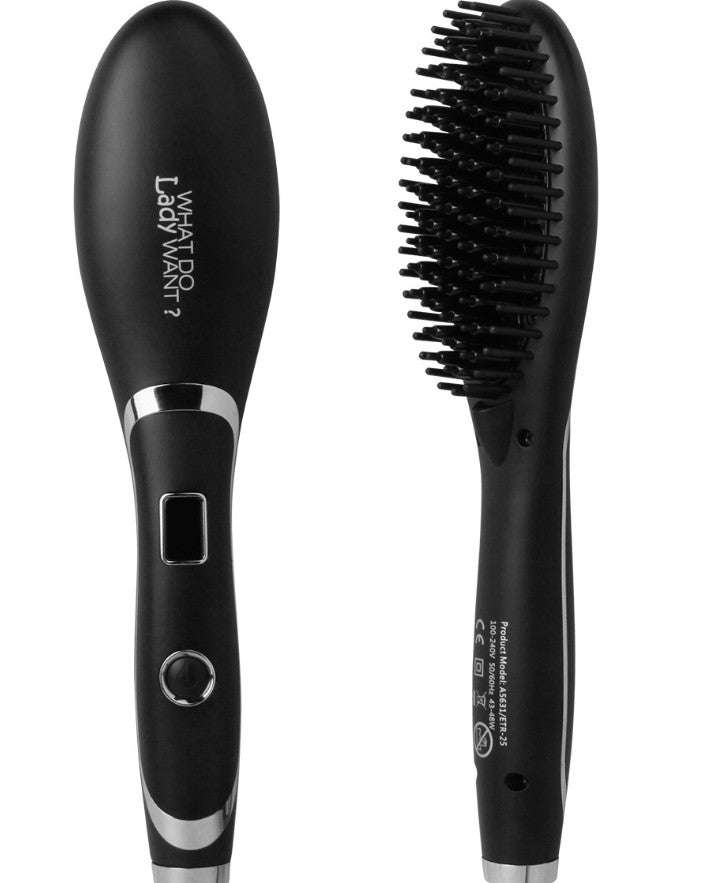 Ceramic Hair Straightening Brush - Minihomy