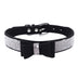 Rhinestone Bow Pet Dog Collar Leash - Minihomy