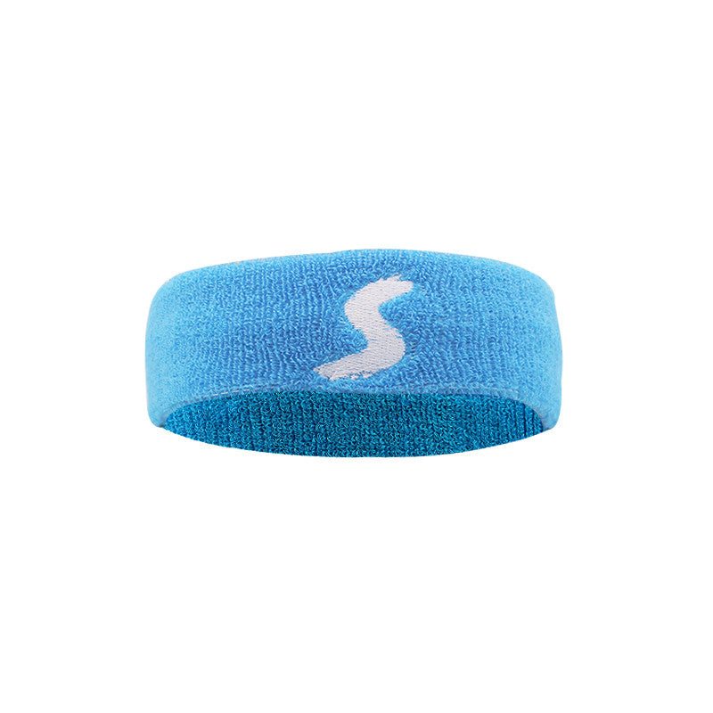 Polyester Cotton Sweat Headband Yoga Running Fitness Sweatband - Minihomy