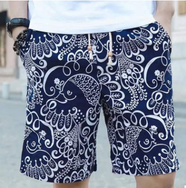 Men's Swimsuit Beach Pants - Board Shorts Surf Pants - Minihomy