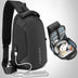 Men's cross-body bag waterproof single shoulder bag - Minihomy