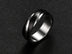 Black Titanium Steel Twill Men's Ring - Minihomy