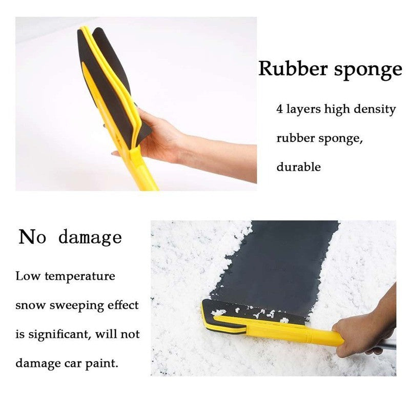 Car EVA Snow Shovel Multifunctional Snow Shovel Long Rod Deicing Ice Sweep Tool - Minihomy