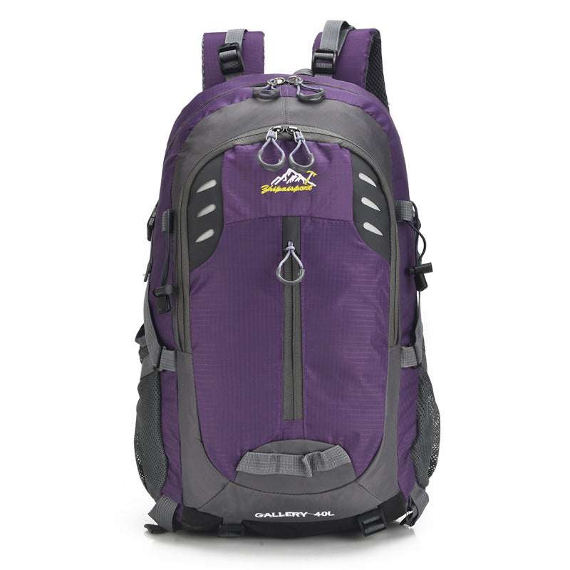 Mountaineering backpack high school students' schoolbag travel bag - Minihomy