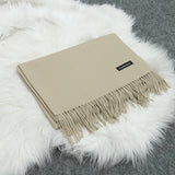 Cashmere Scarf Women Winter Wild Thickening - Minihomy