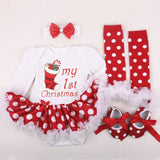 Four-piece Christmas Gift Newborn Clothing Set Baby - Minihomy