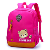 A cartoon bear nursery school schoolbag and baby travel back - Minihomy