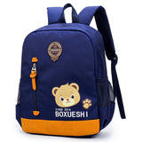 A cartoon bear nursery school schoolbag and baby travel back - Minihomy