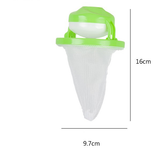 Floating washing machine hair remover Laundry ball filter - Minihomy