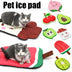 Dog Cooling Mat Pet Beds Cat Rug Ice Silk Pet Self Cooling Pad Blanket Summer Washable Oxford Farbric Cooling Down Summer Fruit - Minihomy