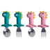 Baby Silicone Spoon Stainless Steel Training Fork - Minihomy