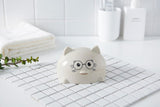 Household bathroom soap box with lid cartoon soap box - Minihomy