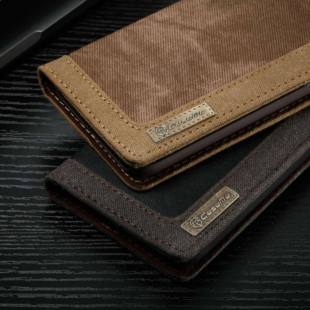 Canvas material  leather Phone case - Minihomy