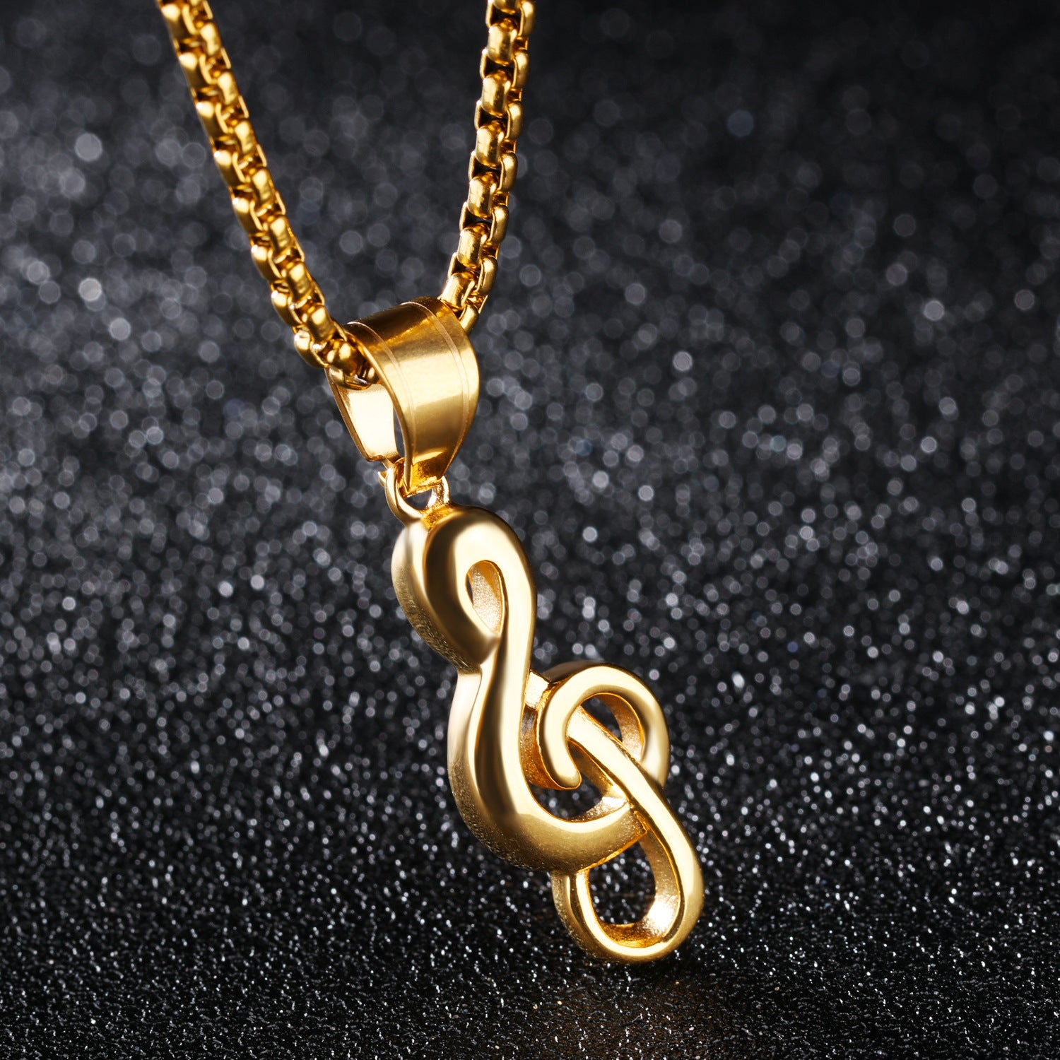 Music symbol necklace - Minihomy