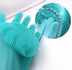 Silicone Heat-resistant Cleaning Brush Scrubbing Gloves - Minihomy