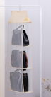 Foldable Hanging Multi-Layer Sundries Storage Rack 360 Degree Hanging Design - Minihomy